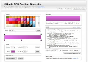 Ultimate CSS Gradient Generator - ColorZilla